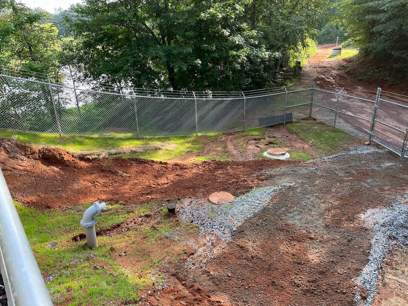 Piping and valving work