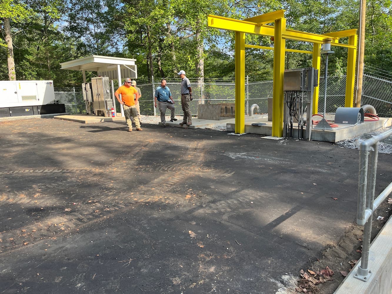 Backup diesel generator