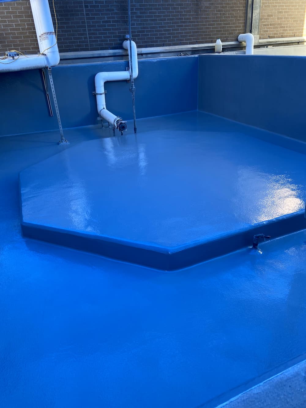Don Moore WTP Fluoride Tank Replacement